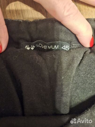 Теплые штаны для беременных 46