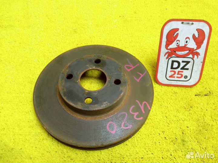 Тормозной диск передний правый Toyota