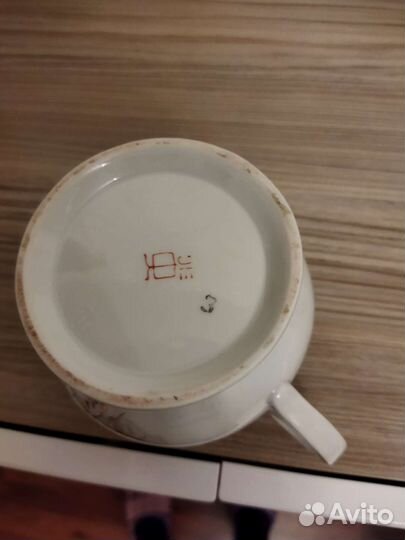 Сахарница с клеймом