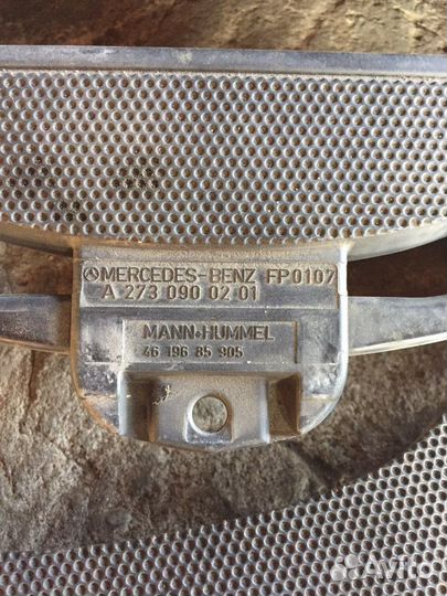 Корпус воздушного фильтра мерс мотор М272