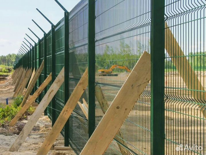 Забор сетка 3D