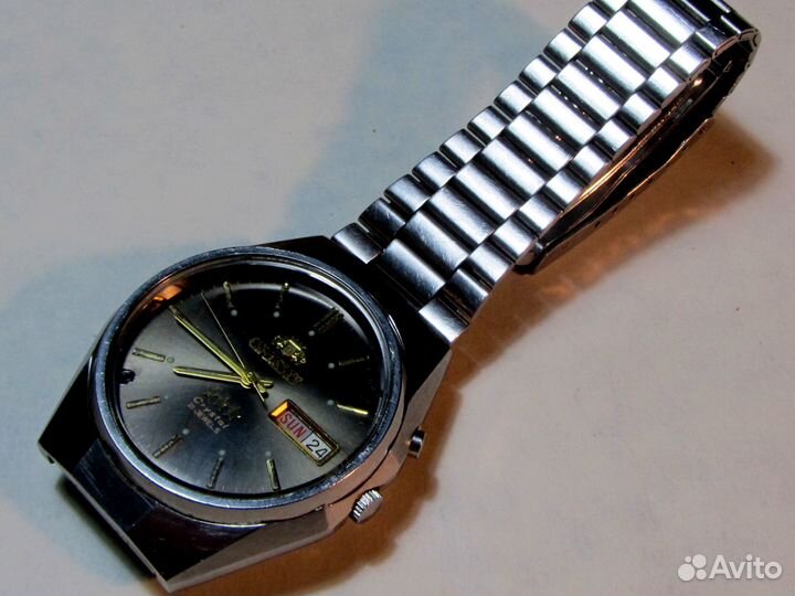 Японские часы Orient automatic, три звезды 21 jev