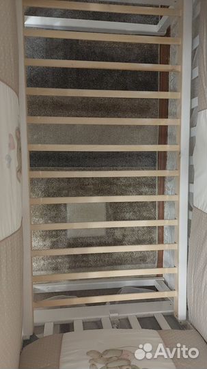 Детская кроватка деревянная новая