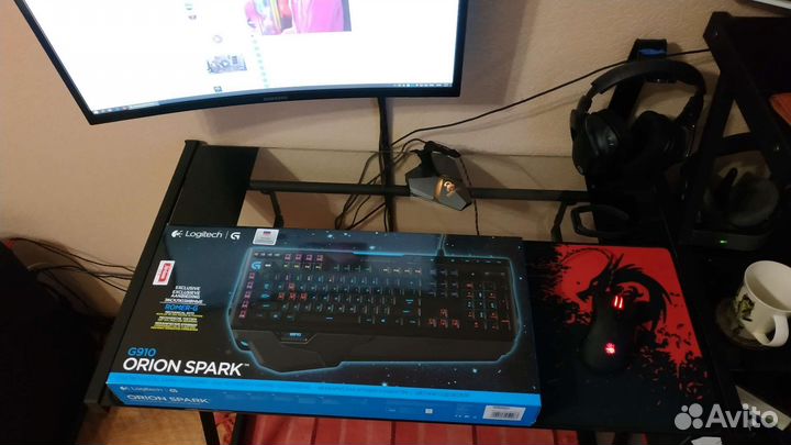 Клавиатура Logitech g910 Orion Spark