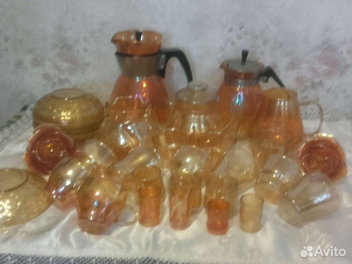 Сервиз огнеупорное стекло СССР