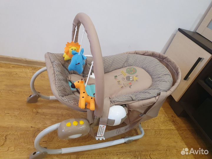 Детские качели шезлонг