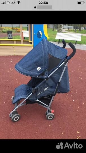 Maclaren denim - коляска