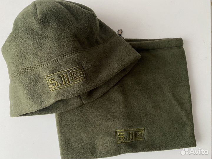 Тактическая Мужская шапка 5.11 Флисовая