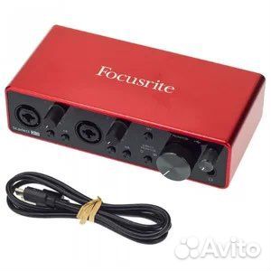 Внешняя звуковая карта focusrite
