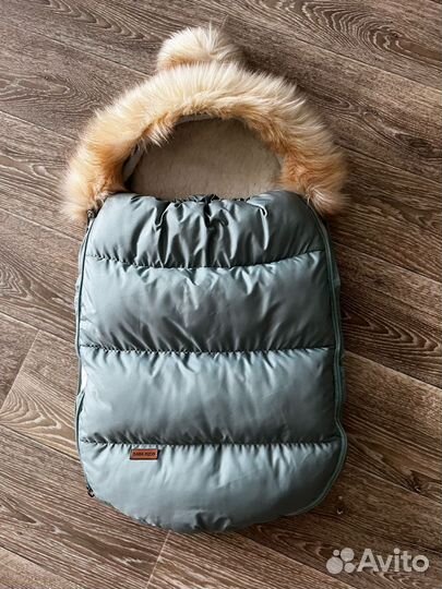 Зимний кокон и комбинезон для мальчика