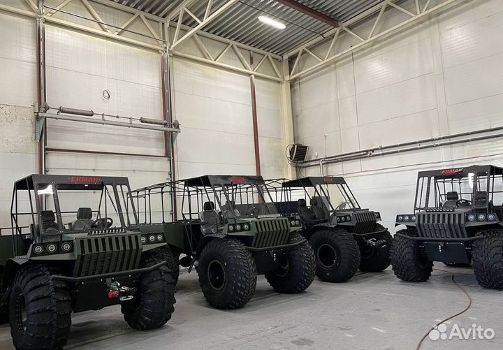 Квадроцикл переломка Ермак (Снегоболотоход)