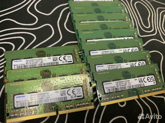 Оперативная память для ноутбука ddr4 8GB и 16GB