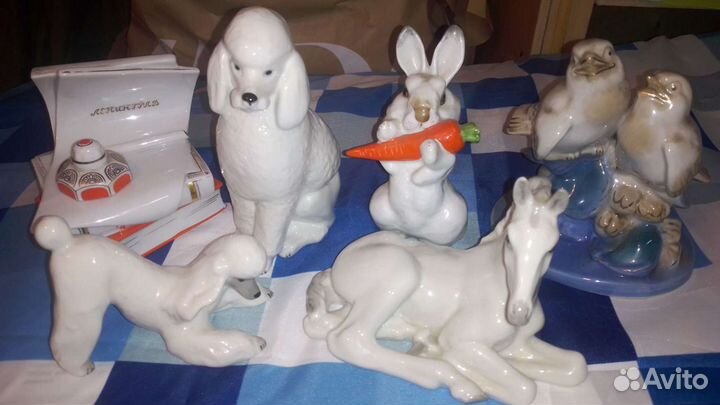 Фарфоровые статуэтки времен СССР