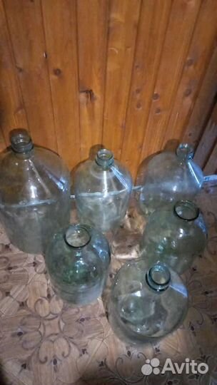 Бутылка стеклянная