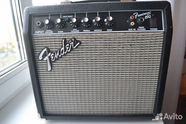 Fender frontman 15g схема