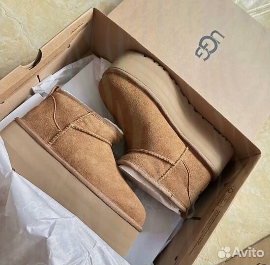 Ugg Ultra Mini Platform Chestnut оригинал