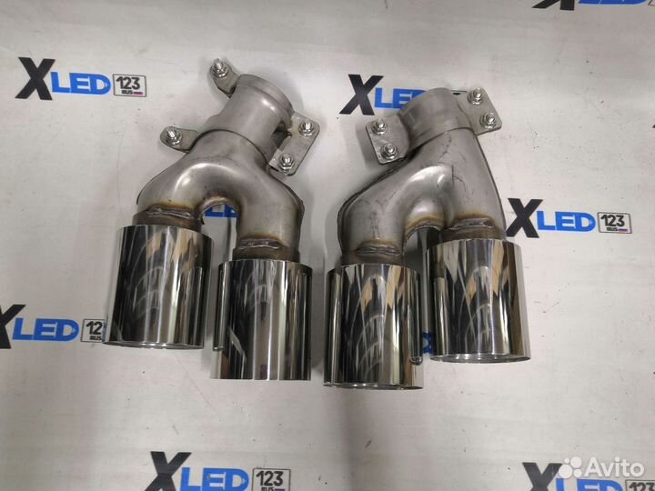 Насадки глушителя BMW G20 G30 G22 стиль M look