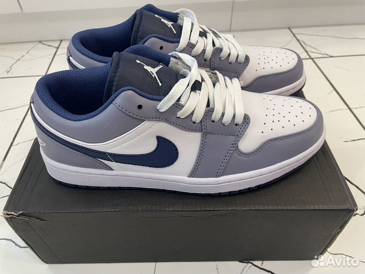 Кеды оригинал Nike Air Jordan 1 Low Ashen Slate