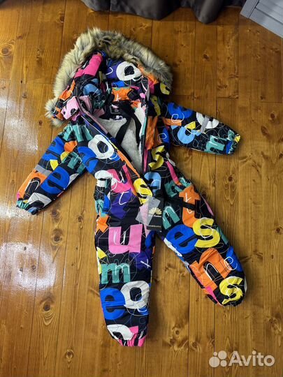 Комбинезон на девочку зимний размер 104