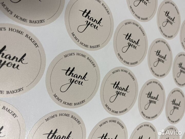 Печать и резка наклеек любого размера