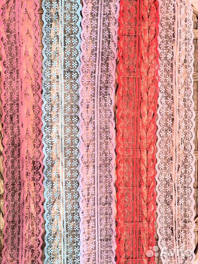 Кружево, тесьма, рюшь