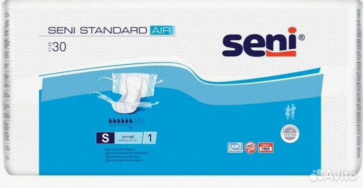 Памперсы сени S