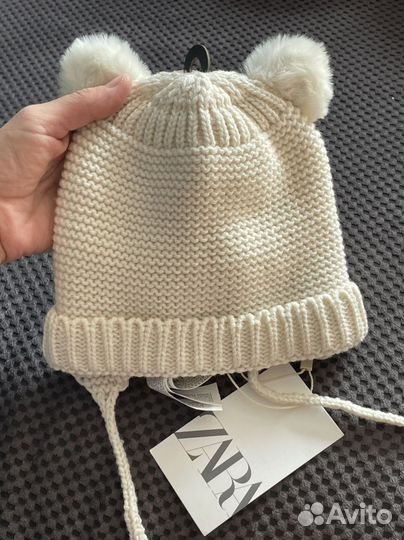Шапка детская zara новая с биркой