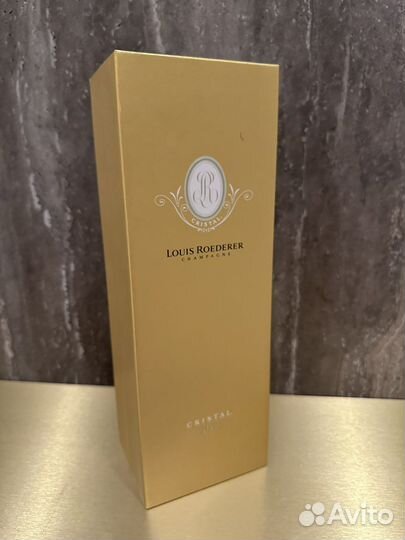 Коробка от шампанского Louis Roederer cristal 2013