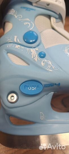 Коньки детские 27-29 размер раздвижные