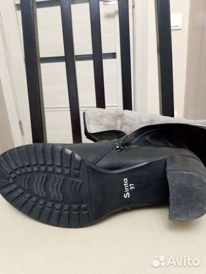 Сапоги женские зимние натуральная кожа