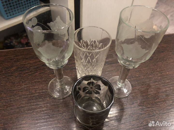 Посуда стекло, хрусталь