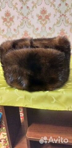 Шапка норковая обманка