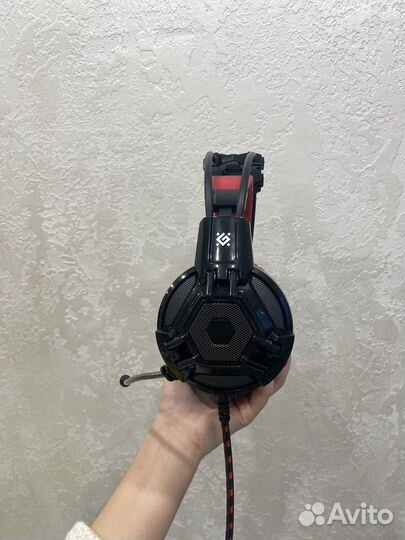 Игровые наушники проводные с микрофоном