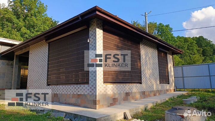 Гибкий клинкер с плёнкой / доставка к порогу дома