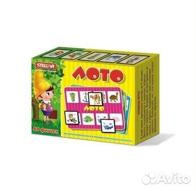 Лото с картинками на белом фоне 00901