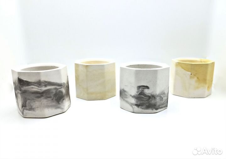 Подсвечник из гипса