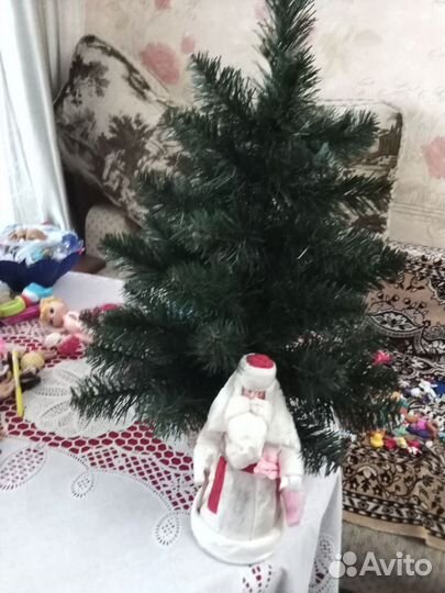 Ватный дед мороз СССР