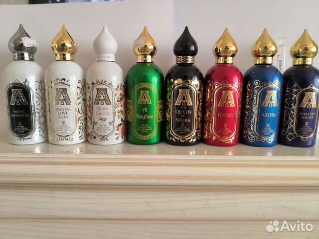 Attar Collection, распив