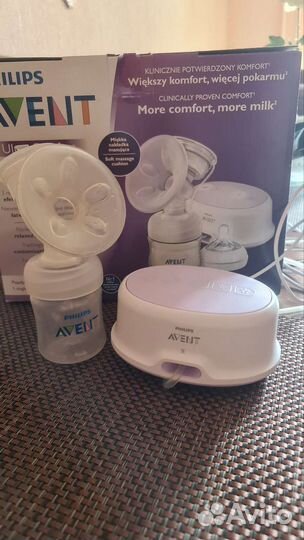 Молокоотсос avent электрический