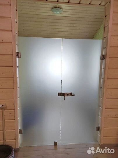 Стеклянная дверь с Вашим дизайном