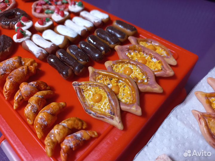 Миниатюрная еда для кукол