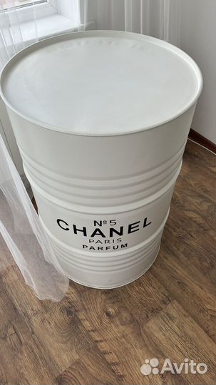 Бочка металлическая стол