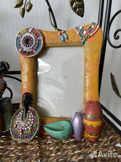 Лот из трех этнических рамок