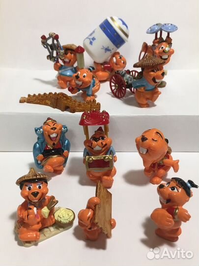 Киндер сюрприз игрушки из 90-х и другие