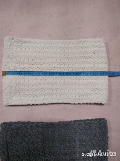 Шарф вязаный хомут