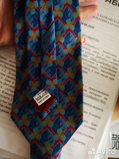 Галстук мужской valentino