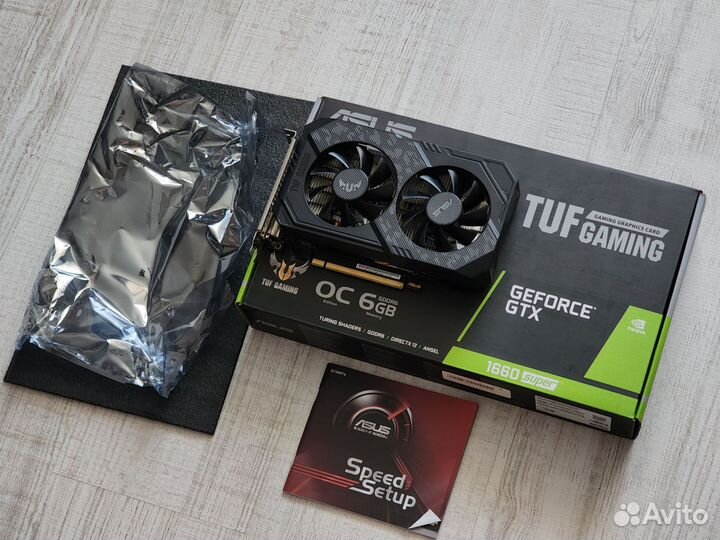 Видеокарта Asus GeForce GTX 1660 Super TUF Gaming