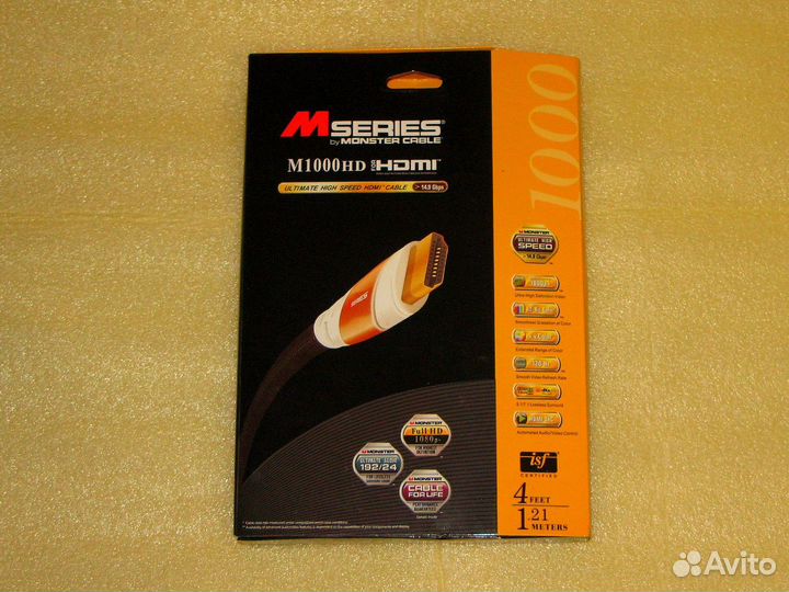 Кабель hdmi, «Monster-М1000HD»