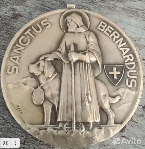 Медаль sanctus bernardus