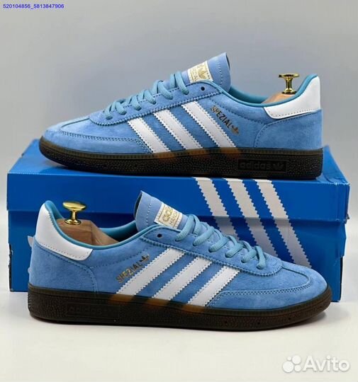 Кроссовки Adidas Spezial Blue (Арт.24346)